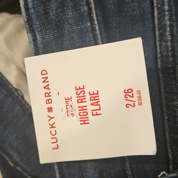 NWY Lucky Brand Stevie High-Rise Flare Advanced Stretch Jeans Size 2 / 26 - Picture 8 of 16